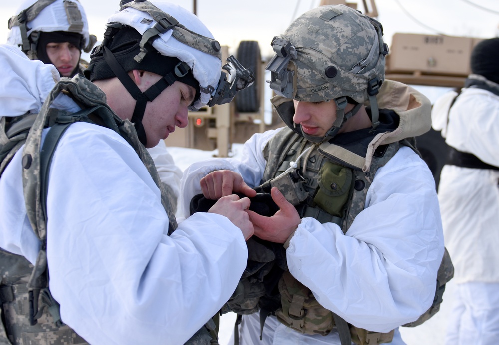 1st Stryker Brigade Combat Team, 25th Infantry Division conducts clear force protection mission