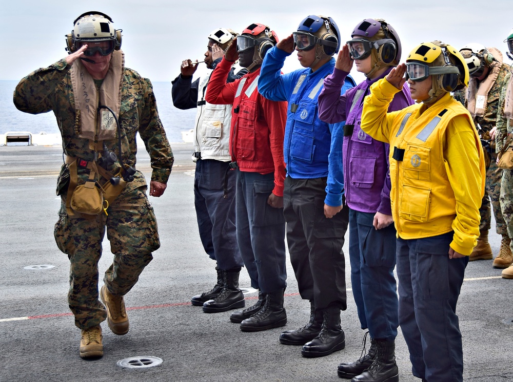 The Wasp Expeditionary Strike Group is conducting a regional patrol meant to strengthen regional alliances, provide rapid-response capability, and advance the Up-Gunned ESG concept.