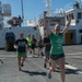 Sailors Participate in a St. Patricks Day 5K Run on USNS Mercy (T-AH 19)