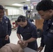 Sailors conduct a tactical combat casulaty combat readines course aboard USNS Mercy