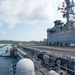 USS Bonhomme Richard (LHD 6) departs White Beach Naval Facility