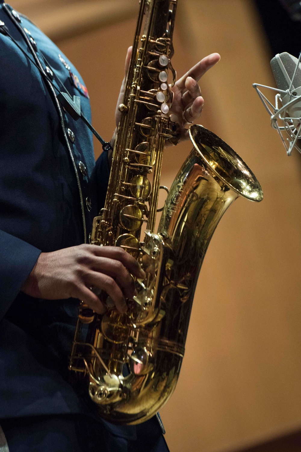 Renowned jazz artist sings with AF Band