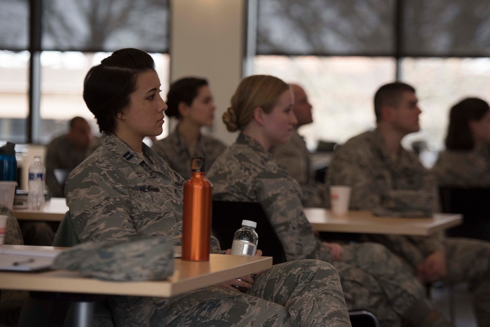 Junior officers learn lessons of leadership