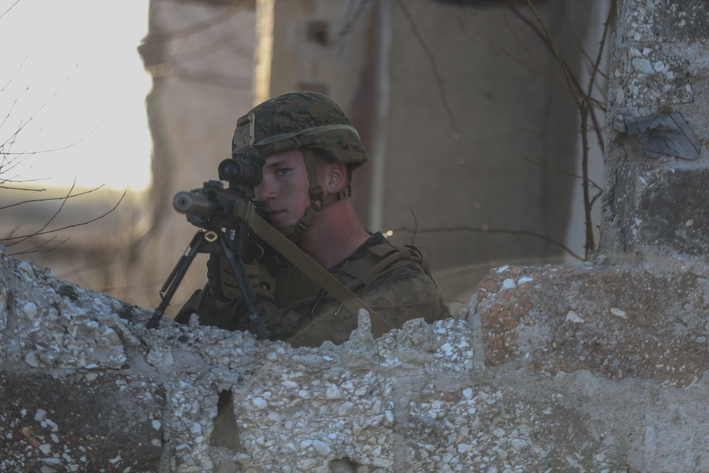 Fox Company, 307th Naval Infantry Battalion Rehearse MOUT Operations for Spring Storm