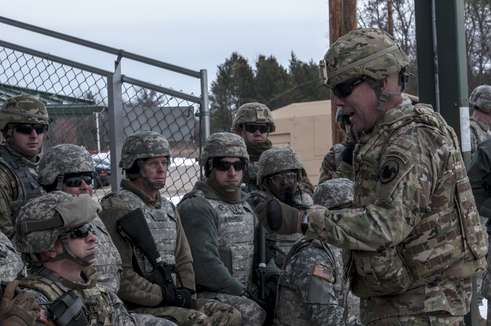 LTG Luckey observes training at Fort McCoy