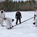 Cold-Weather Operations Course Class 18-06 students build Arctic tents during training at Fort McCoy