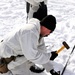 Cold-Weather Operations Course Class 18-06 students build Arctic tents during training at Fort McCoy