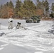 Cold-Weather Operations Course Class 18-06 students build Arctic tents during training at Fort McCoy