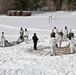 Cold-Weather Operations Course Class 18-06 students build Arctic tents during training at Fort McCoy