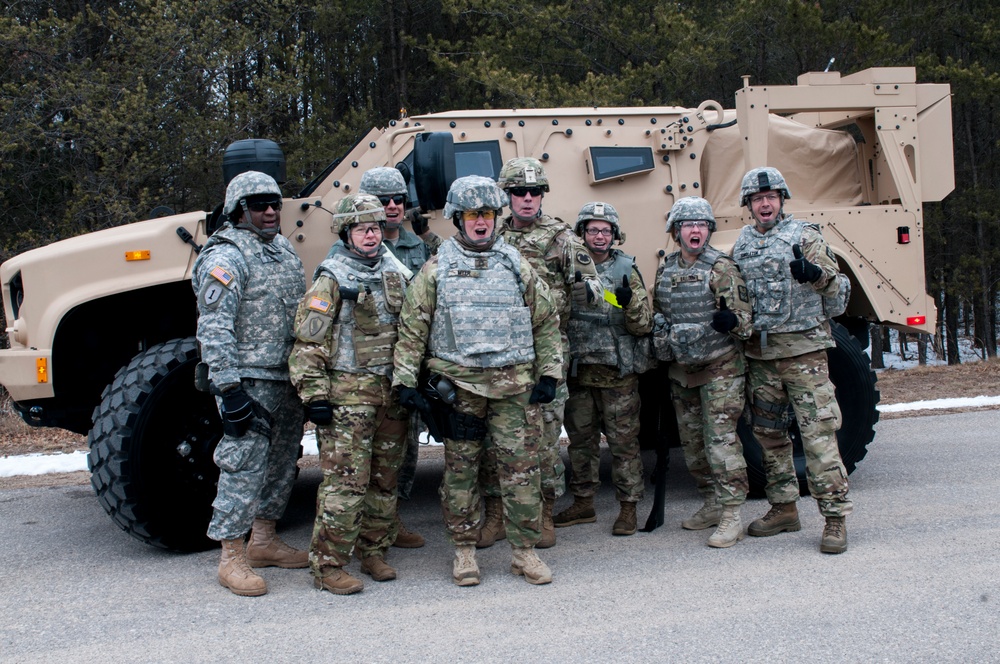 LTG Luckey observes training at Fort McCoy