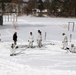 Cold-Weather Operations Course Class 18-06 students build Arctic tents during training at Fort McCoy