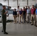 Officer Candidate School applicants and candidates explore HMLA-773