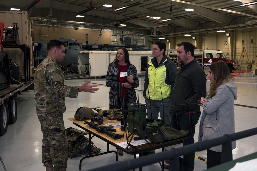 Community leadership Academy learns about Illinois Air National Guard missions