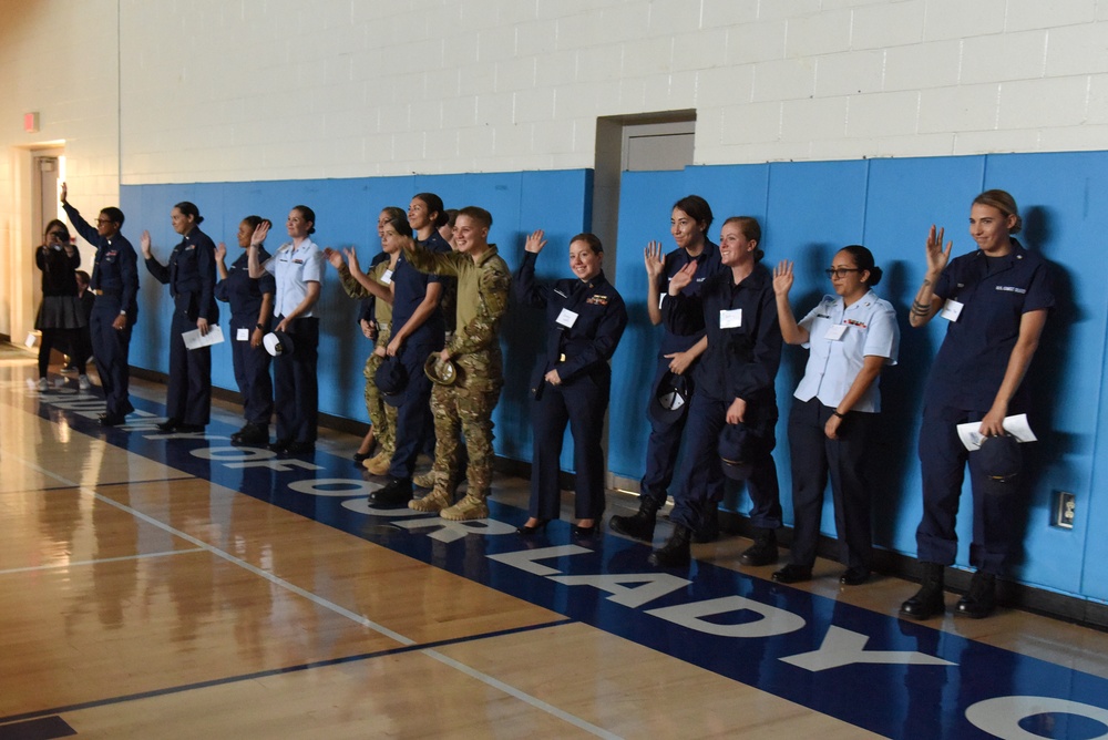 Coast Guard Recruiting Office San Diego deploys Female Engagment Team for the first time