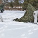 Cold-Weather Operations Course Class 18-06 students build Arctic tents during training at Fort McCoy