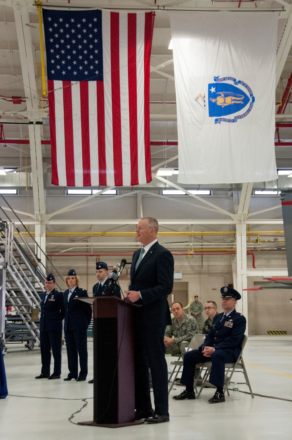 104th Fighter Wing Opens Renovated Hangar