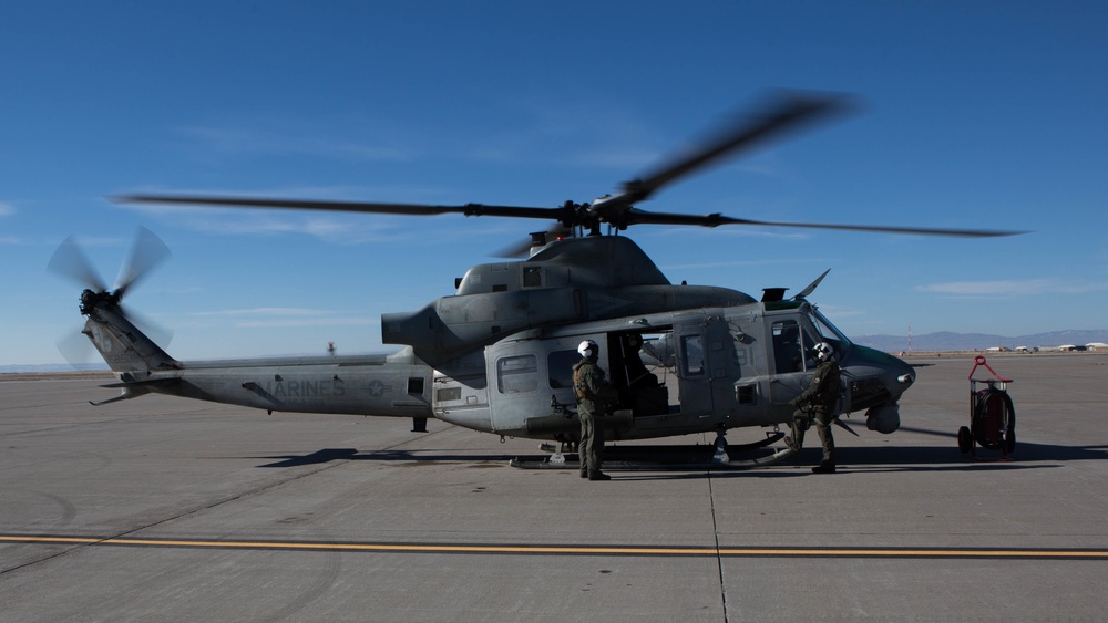 HMLA-269 Flies Over The Rockies