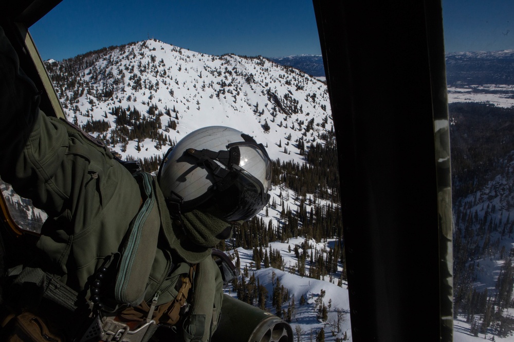 HMLA-269 Flies Over The Rockies