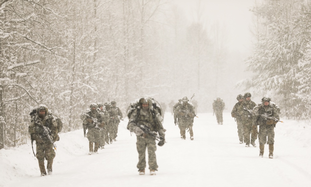 2nd Battalion, 22nd Infantry Regiment Controls the Battle during Mountain Peak 2018