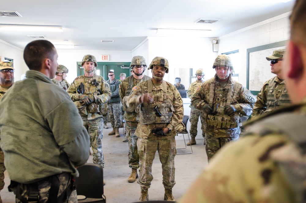 LTG Twitty observes training at OCSII