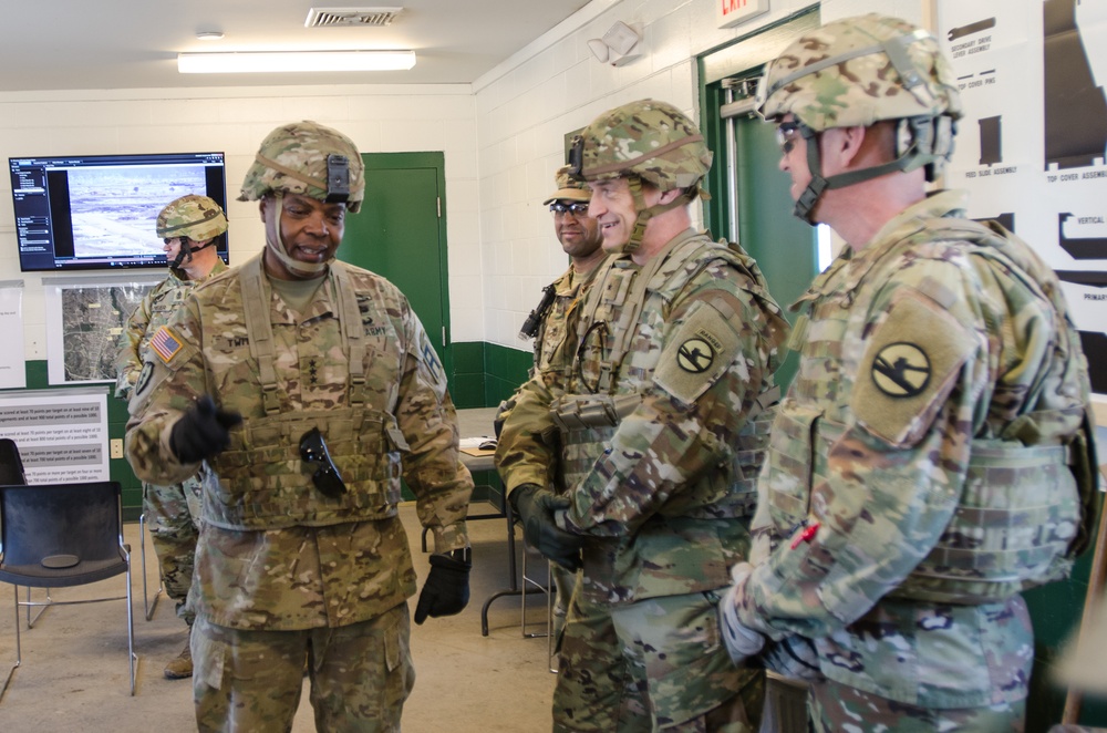 LTG Twitty observes training at OCSII