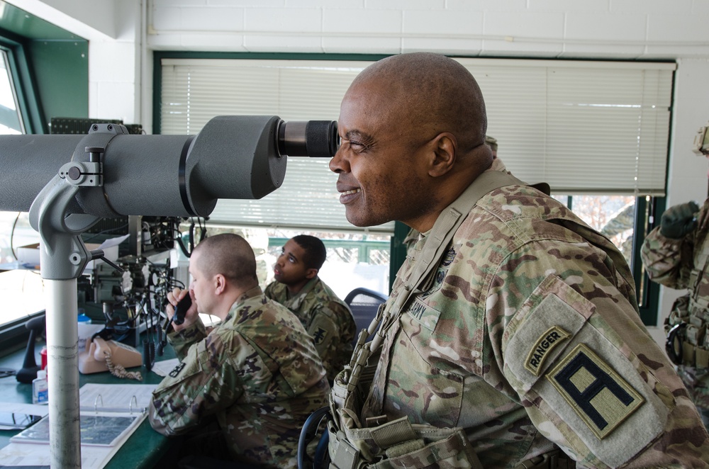 LTG Twitty observes training at OCSII