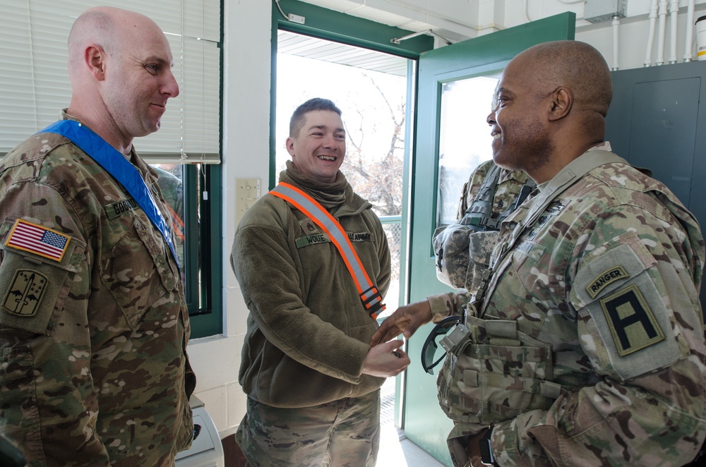 LTG Twitty observes training at OCSII