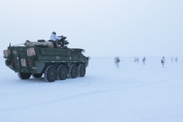 Strykers deploy North of the Arctic Circle