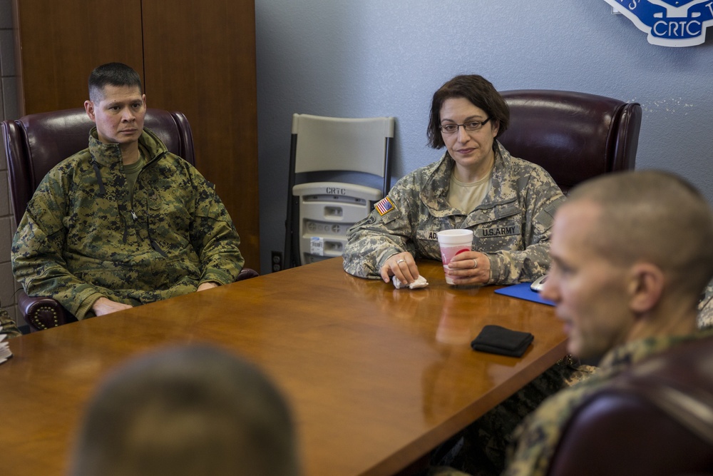 2nd MLG Leadership visits Cold Regions Test Center