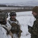 2nd MLG Leadership visits Task Force Arctic Edge Marines