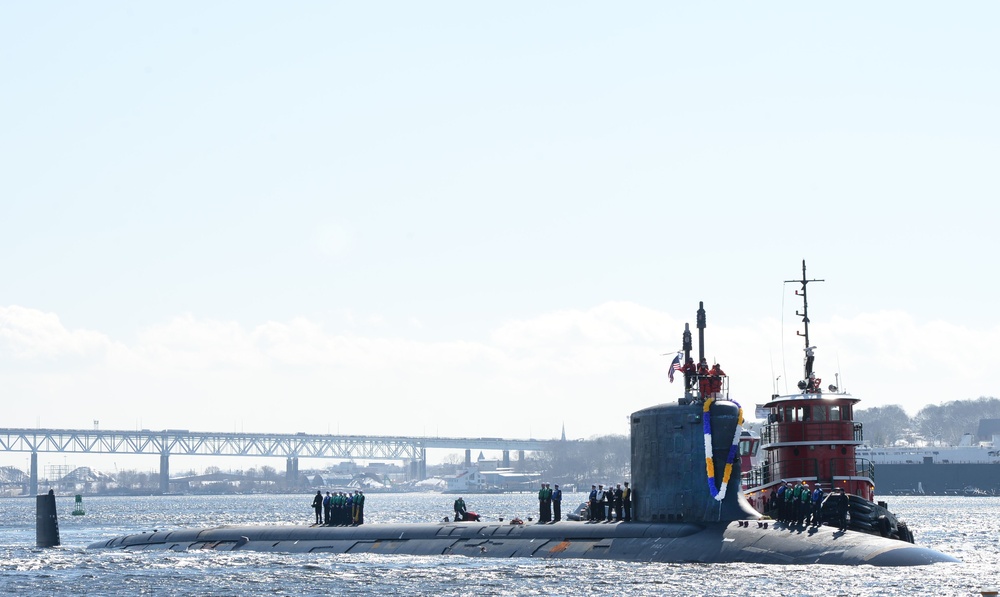 USS Minnesota (SSN-783) Returns from Deployment