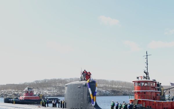 USS Minnesota (SSN-783) Returns from Deployment