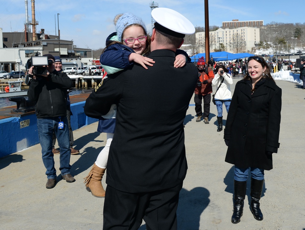 USS Minnesota (SSN-783) Returns from Deployment