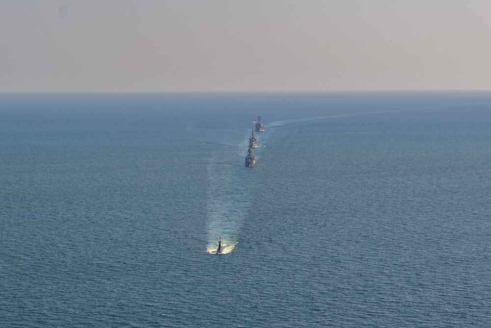 USS Halsey deployment