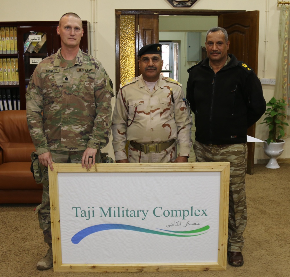 139th RSG Taji Military Complex Base Camp Master Plan Key Leader Engagement