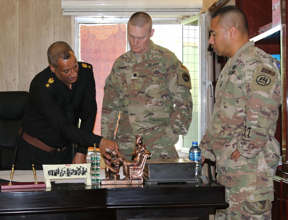 139th RSG Taji Military Complex Base Camp Master Plan Key Leader Engagement