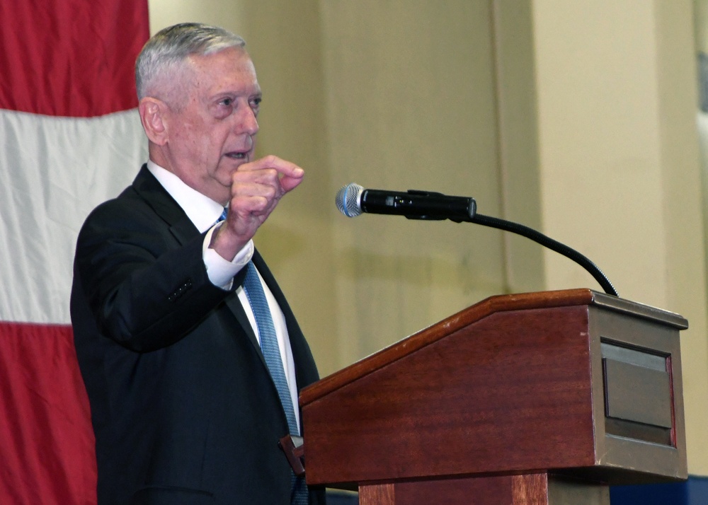 U.S. Secretary of Defense James Mattis U.S. Secretary of Defense James Mattis