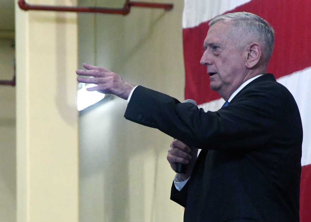 U.S. Secretary of Defense James Mattis U.S. Secretary of Defense James Mattis