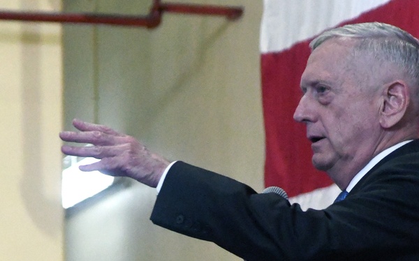 U.S. Secretary of Defense James Mattis