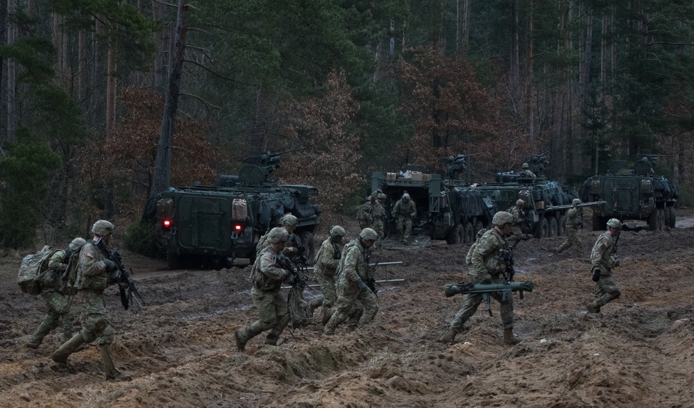 3rd SQDN, 2nd Cav. Reg., conducts Troop LFX