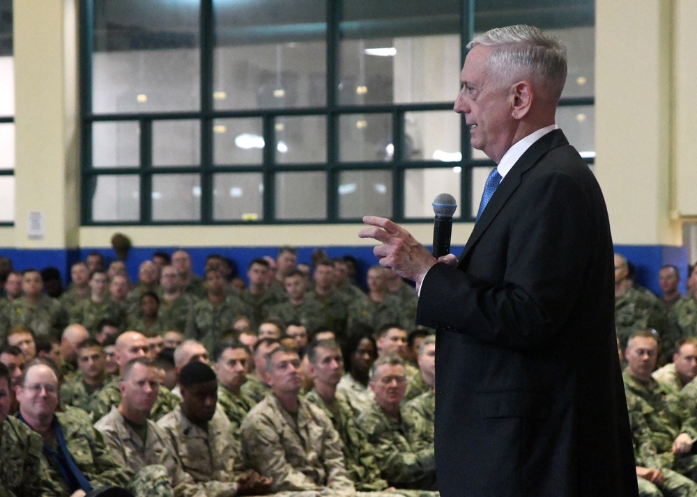 U.S. Secretary of Defense James Mattis U.S. Secretary of Defense James Mattis