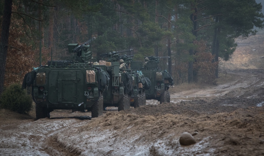 3rd SQDN, 2nd Cav. Reg., conducts Troop LFX