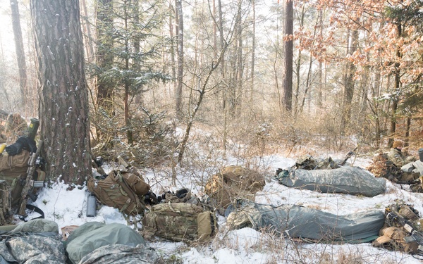 75th Ranger Regiment wraps winter warfare training in Germany at JMRC
