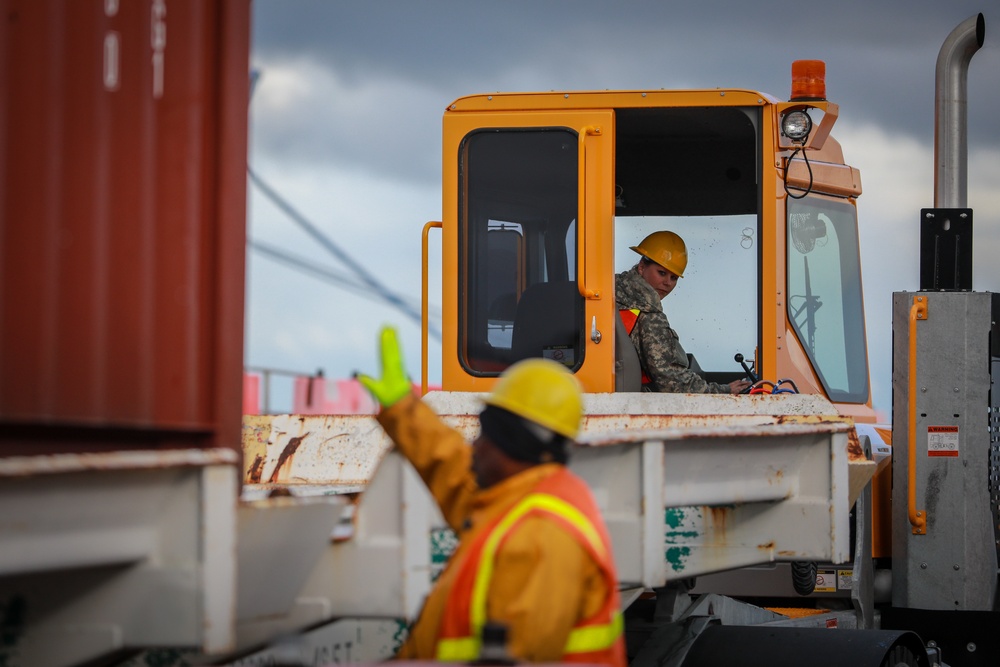 Soldiers receive real-world training during Operation Trans Mariner 18 West
