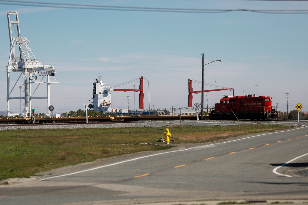 Soldiers receive real-world training during Operation Trans Mariner 18 West