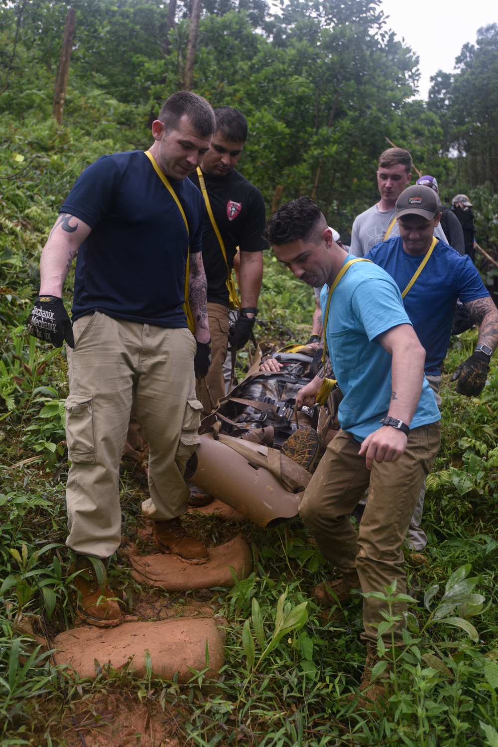 DPAA Recovery Team Conducts MEDEVAC Rehearsal
