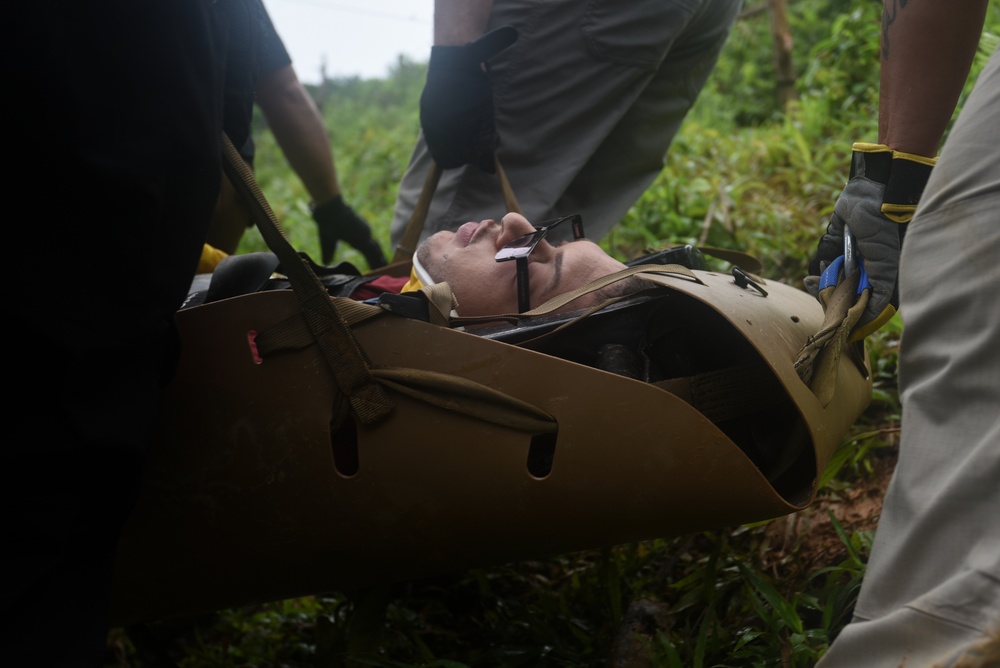 DPAA Recovery Team Conducts MEDEVAC Rehearsal