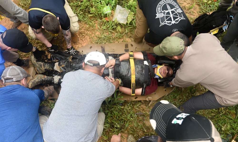 DPAA Recovery Team Conducts MEDEVAC Rehearsal