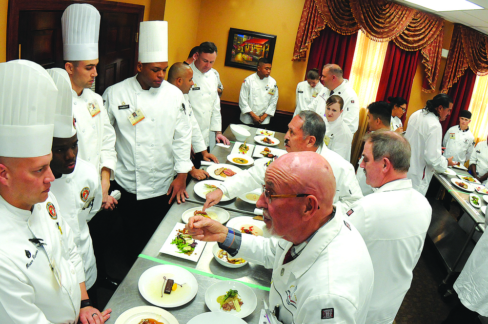 Working together -- culinary school partnership with civilian organization beneficial to military members