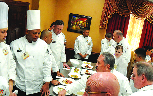 Working together -- culinary school partnership with civilian organization beneficial to military members